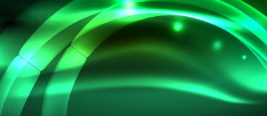 Neon ışık dalgaları