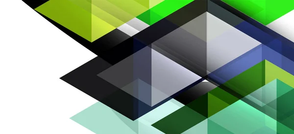 Triângulos repetitivos coloridos geométricos modernos em estilo contemporâneo sobre fundo branco. Forma geométrica abstrata. Textura elegante moderna — Vetor de Stock