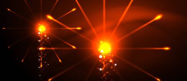 Renkli piroteknik gösterisi. Gökyüzü bulutları. Siyah arka plan. Festival kutlaması. Soyut havai fişek karanlık gökyüzü gece.