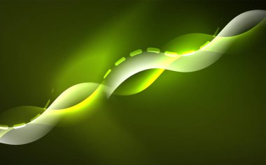 Neon soyut arka plan. Arka plan dekorasyonu. Trendy grafik tasarım.