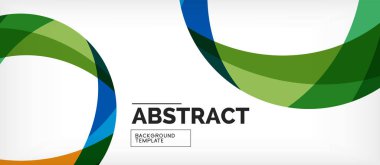 Renkli dalga hatları soyut arka plan, iş veya techno sunumu için renk çizgisi