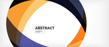 Renkli dalga hatları soyut arka plan, iş veya techno sunumu için renk çizgisi