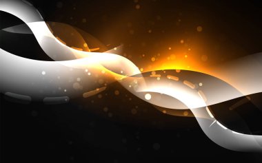 Neon soyut arka plan. Arka plan dekorasyonu. Trendy grafik tasarım.