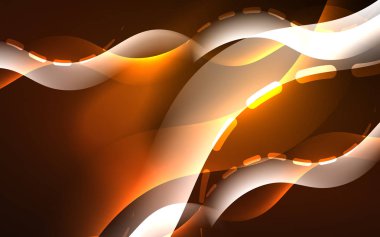 Neon soyut arka plan. Arka plan dekorasyonu. Trendy grafik tasarım.