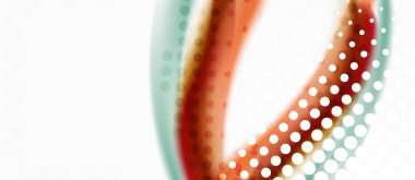 Işık zeminüzerinde Çizgi dalga sanat illüstrasyon. Vektör soyut tasarım afiş şablonu. İş şablonu