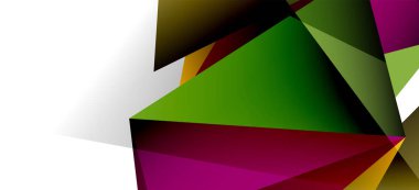 Işık arka planda trendy tarzında üçgen geometrik arka plan. Retro vektör illüstrasyon. Renkli parlak. Trendy modern tarzı. Vektör iş illüstrasyon.