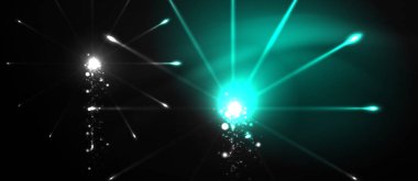 Renkli piroteknik gösterisi. Gökyüzü bulutları. Siyah arka plan. Festival kutlaması. Soyut havai fişek karanlık gökyüzü gece.