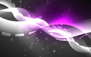 Neon soyut arka plan. Arka plan dekorasyonu. Trendy grafik tasarım.