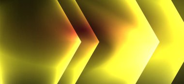 Neon parlak renk hatları arka plan. Soyut renkli Web şablonu geometrik modern teknoloji kavramı.