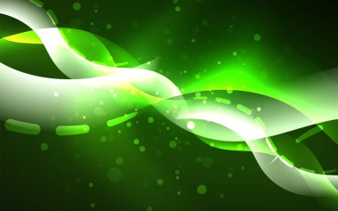 Neon soyut arka plan. Arka plan dekorasyonu. Trendy grafik tasarım.