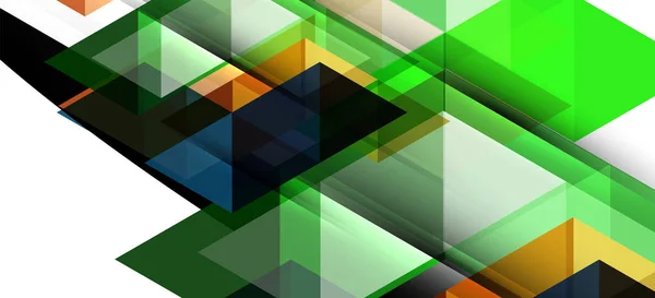 Abstrakt begrepp triangel grafiskt element. Teknik bakgrund. Banderoll, affisch mall — Stock vektor