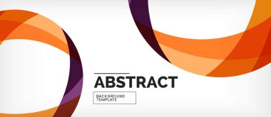 Doğrusal dalga Web şablonu. Vektör illüstrasyon parlak tasarım. Dekoratif baskı. Dekoratif zemin vektörü. Vektör iş illüstrasyon