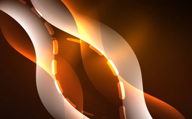 Neon soyut arka plan. Arka plan dekorasyonu. Trendy grafik tasarım.