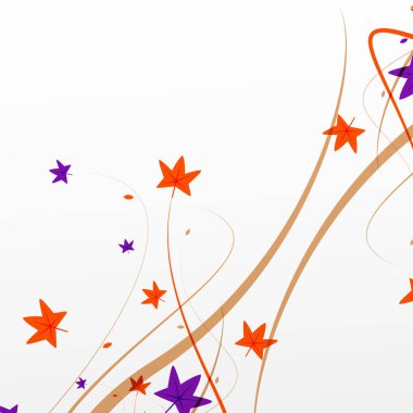 Yeşil yapraklar desen arka plan. Ekoloji modern soyut şablon