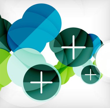 Soyut daire desen arka planı, projeniz için geometrik yaratıcı doku.