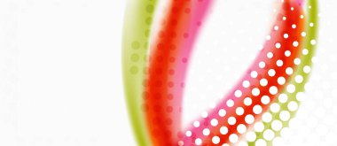 Işık zeminüzerinde Çizgi dalga sanat illüstrasyon. Vektör soyut tasarım afiş şablonu. İş şablonu