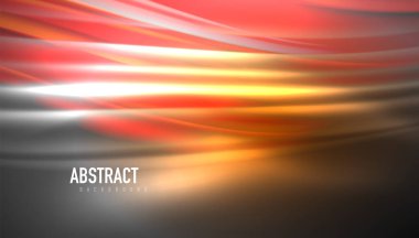 Yaratıcı sıvı dalga çizgileri soyut arkaplan. İş veya teknoloji sunumu, İnternet posteri veya web broşürü kapağı, duvar kağıdı için modaya uygun soyut düzen şablonu