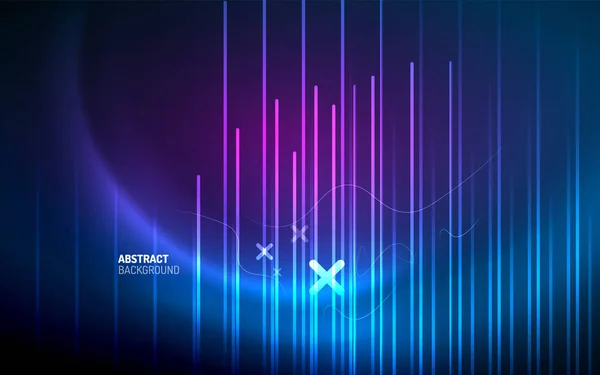 Abstract background - μπλε neon line design για Wallpaper, Banner, Background, Card, Βιβλίο Εικονογράφηση, landing page — Διανυσματικό Αρχείο