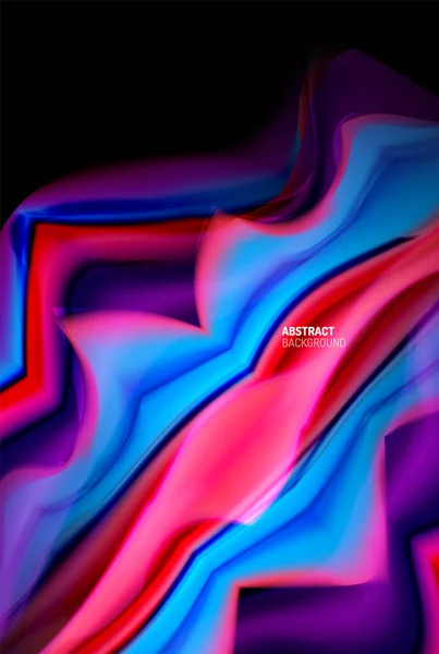 ( 영어 ) Liquid gradients abstract background, color wave patterster design for Wallpaper, Banner, Background, Card, Book Illustration, landing page — 스톡 벡터