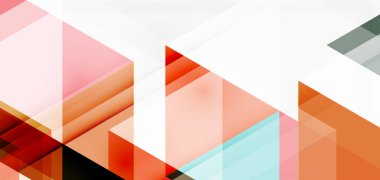 Geometrik soyut arkaplan, mozaik üçgen ve altıgen şekiller. İş veya teknoloji sunumu, İnternet posteri veya web broşürü kapağı, duvar kağıdı için modaya uygun soyut düzen şablonu
