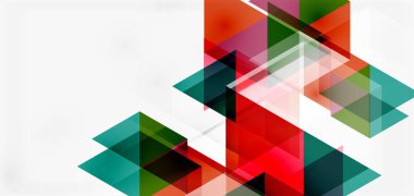 Geometrik soyut arkaplan, mozaik üçgen ve altıgen şekiller. İş veya teknoloji sunumu, İnternet posteri veya web broşürü kapağı, duvar kağıdı için modaya uygun soyut düzen şablonu