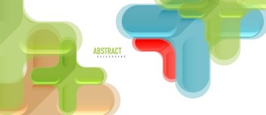 Parlak renkli plastik stil çapraz kompozisyonu, x şekli tasarımı, tekno geometrik modern soyut arkaplan. Moda soyut yerleşim şablonu