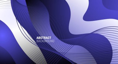 Dalga desenli sıvı eğimleri, Duvar kağıdı, Sancak, Arkaplan, Kart, Kitap İllüstrasyonu, İniş Sayfası için soyut çizgiler