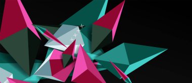 Moda, basit üçgen soyut arka plan, dinamik hareket konsepti. Duvar Kağıdı, Sancak, Arkaplan, Kart, Kitap İllüstrasyonu, İniş Sayfası