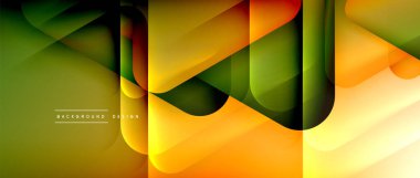 Üçgen geometrik soyut arkaplanı şekillendirir. Üç boyutlu gölge efektleri ve sıvı eğimleri. Metin mesajınız için modern üstüste bindirme formları duvar kağıdı