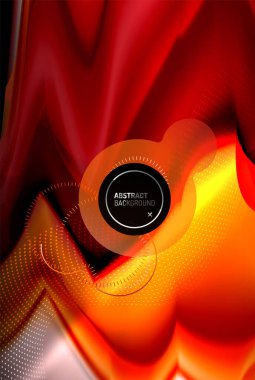 Sıvı gradyanlar soyut arkaplan, duvar kağıdı, bayrak, arkaplan, kart, kitap illüstrasyonu, iniş sayfası için renk dalgası poster tasarımı