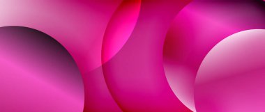 Sıvı gradyanlarla modern geometrik arkaplanı çember içine al