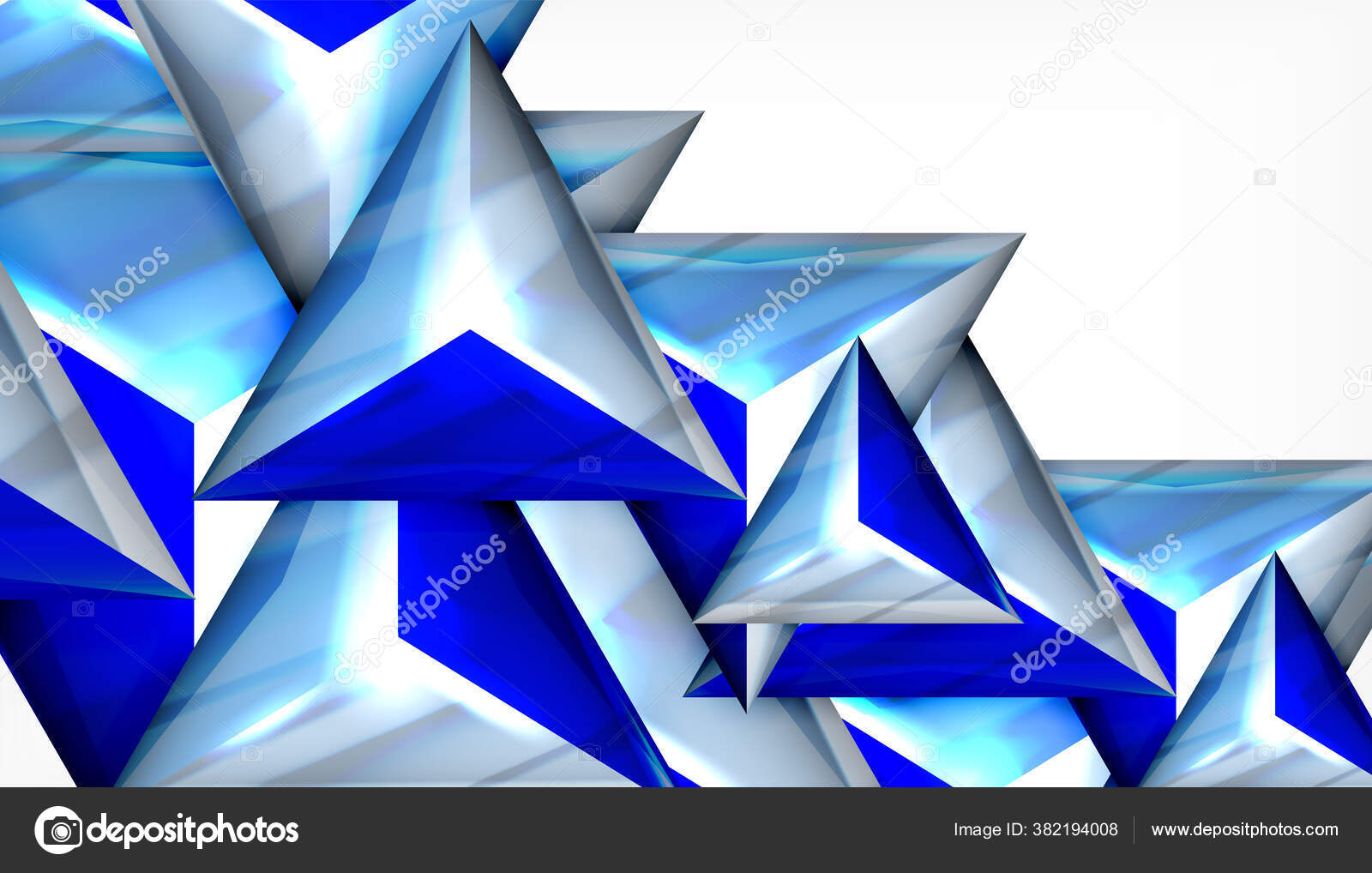 Fondo abstracto de vector geométrico triangular Vector de stock ...