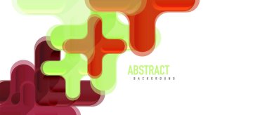 Parlak renkli plastik stil çapraz kompozisyonu, x şekli tasarımı, tekno geometrik modern soyut arkaplan. Moda soyut yerleşim şablonu