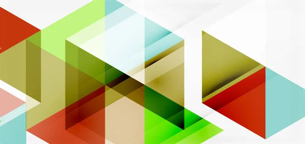 Geometryczne abstrakcyjne tło, trójkąt mozaikowy i sześciokątne kształty. Modny abstrakcyjny szablon do prezentacji biznesowej lub technologicznej, plakat internetowy lub okładka broszury internetowej, tapeta — Wektor stockowy