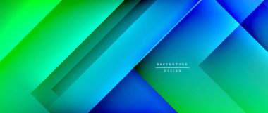 Kare şekiller bileşimi, akışkan geometrik soyut arkaplan. 3B gölge efektleri, modern tasarım şablonu