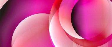 Sıvı gradyanlarla modern geometrik arkaplanı çember içine al