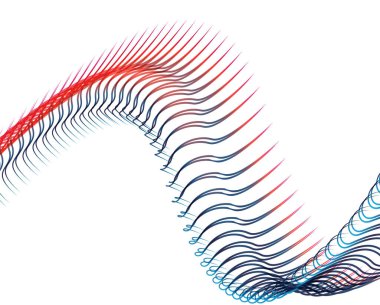 Duvar Kağıdı, Banner, Arkaplan, Kart, Kitap İllüstrasyonu, İniş Sayfası için Soyut Arkaplan Harmanlama Çizgisi Tasarımı