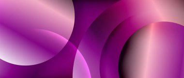 Sıvı gradyanlarla modern geometrik arkaplanı çember içine al