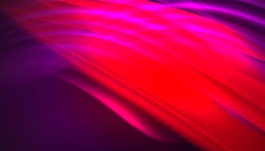 Akışkan dalga çizgileri arka plan. İş veya teknoloji sunumu, İnternet posteri veya web broşürü kapağı, duvar kağıdı için modaya uygun soyut düzen şablonu