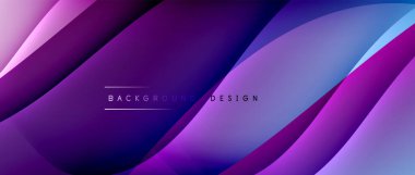 Gölge çizgileri ve parlayan ışık efekti ile akışkan gradyan dalgalar, kapak için modern akış hareketi soyut arkaplan, pankartlar, poster, afiş veya el ilanı