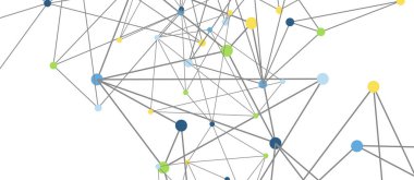 Hat noktaları bağlantıları, üçgen teknoloji tasarımı. Soyut geometrik arkaplan