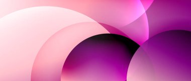 Sıvı gradyanlarla modern geometrik arkaplanı çember içine al