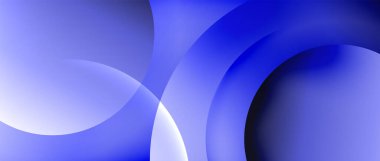 Sıvı gradyanlarla modern geometrik arkaplanı çember içine al