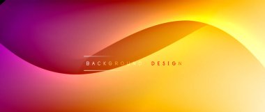 Gölge çizgileri ve parlayan ışık efekti ile akışkan gradyan dalgalar, kapak için modern akış hareketi soyut arkaplan, pankartlar, poster, afiş veya el ilanı