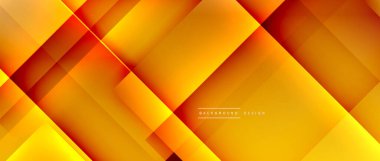 Kare şekiller bileşimi, akışkan geometrik soyut arkaplan. 3B gölge efektleri, modern tasarım şablonu