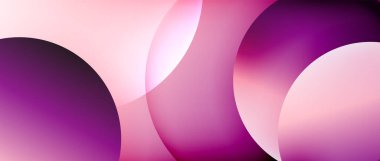 Sıvı gradyanlarla modern geometrik arkaplanı çember içine al