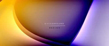 Gölge çizgileri ve parlayan ışık efekti ile akışkan gradyan dalgalar, kapak için modern akış hareketi soyut arkaplan, pankartlar, poster, afiş veya el ilanı