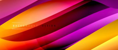 Gölge çizgileri ve parlayan ışık efekti ile akışkan gradyan dalgalar, kapak için modern akış hareketi soyut arkaplan, pankartlar, poster, afiş veya el ilanı