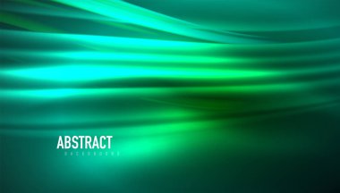 Akışkan dalga çizgileri arka plan. İş veya teknoloji sunumu, İnternet posteri veya web broşürü kapağı, duvar kağıdı için modaya uygun soyut düzen şablonu