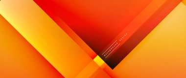 Kare şekiller bileşimi, akışkan geometrik soyut arkaplan. 3B gölge efektleri, modern tasarım şablonu